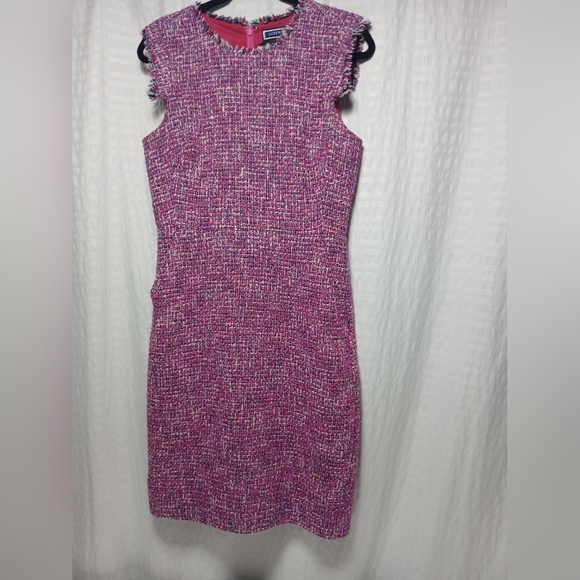 J. Crew Ladies Resume Dress In Autumn Tweed. Size 8 - Picture 5 of 14